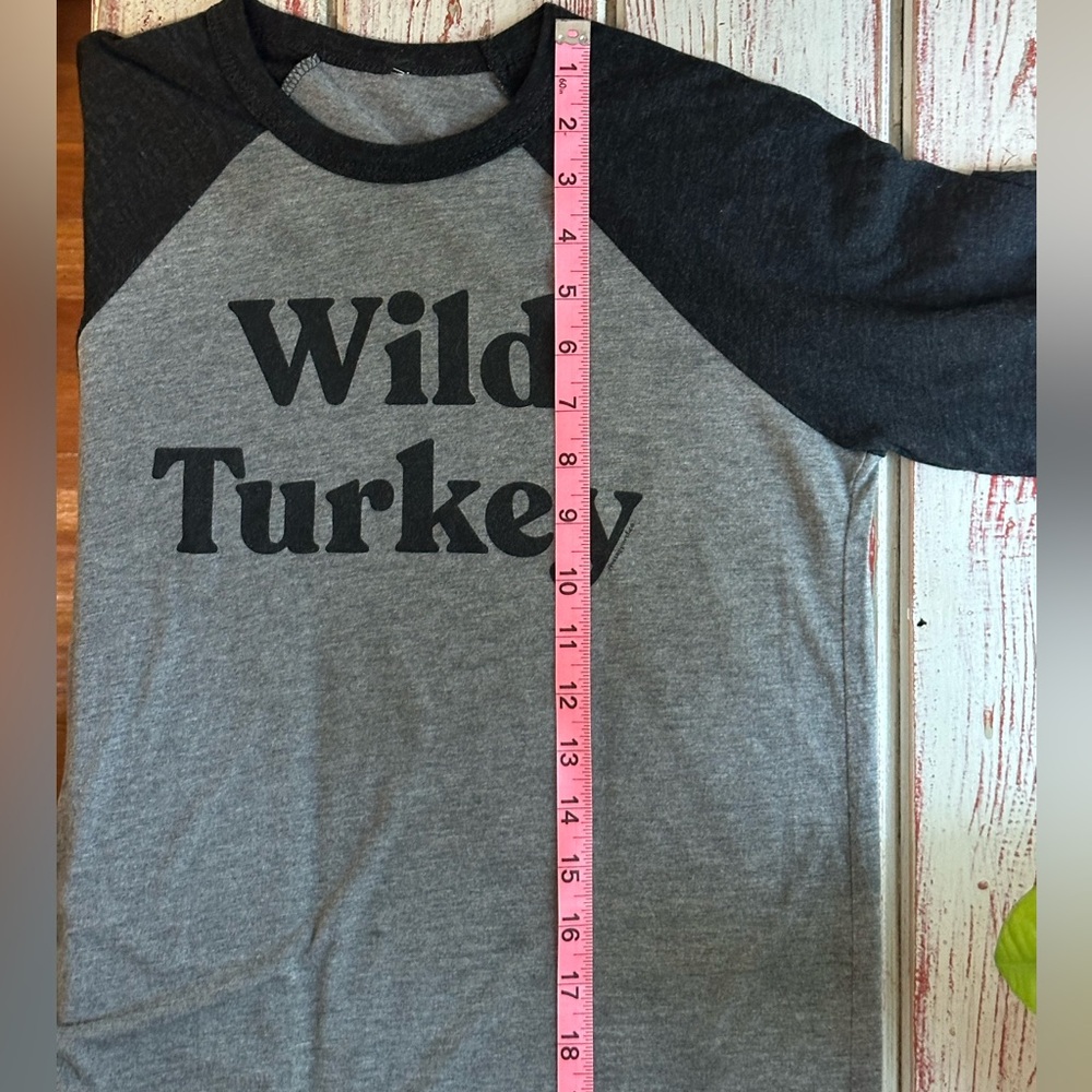 {Rivet Apparel} Wild Turkey Baseball Tee - Sz YL 11-12 🦃 - Picture 13 of 13